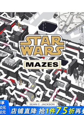 【现货】英文原版 星战迷宫 Star Wars Mazes 英文插画/原画/设定集 正版进口书籍 善优图书