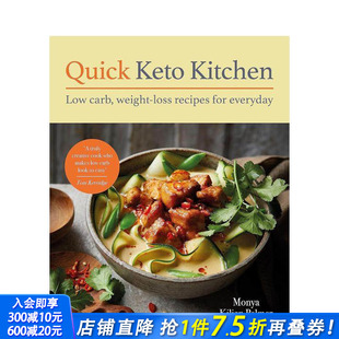 Quick Keto 正版 预售 进口图书 英文餐饮生活美食 快速酮厨房 原版 Kitchen