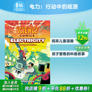 【预售】电力：行动中的能源 【Science Comics】Electricity: Energy in Action 英文儿童漫画故事 英语拓展科普阅读进口童书