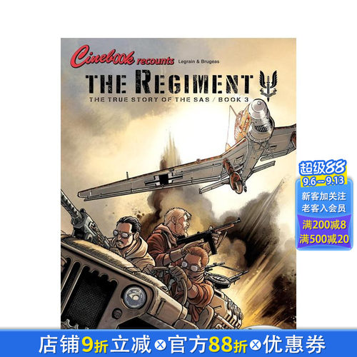 【现货】英文漫画 特种部队卷3 The True Story of the SAS 3 图像小说 正版进口书籍 Eaglemoss 善优图书