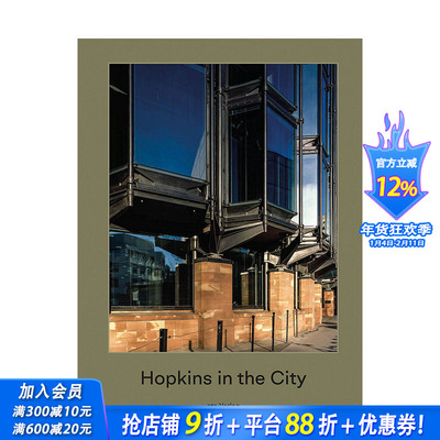 【预售】英文原版 城市中的霍普金斯 Hopkins in the City 建筑设计 正版进口书籍画册 善优图书