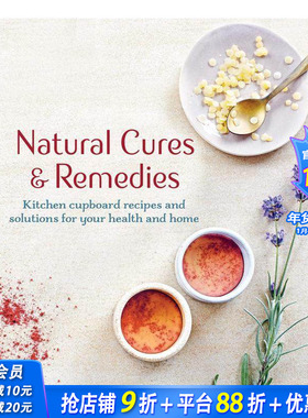【现货】食物疗法Natural Cures & Remedies 草药香料食疗健康养生指南 英文原版进口画册图书