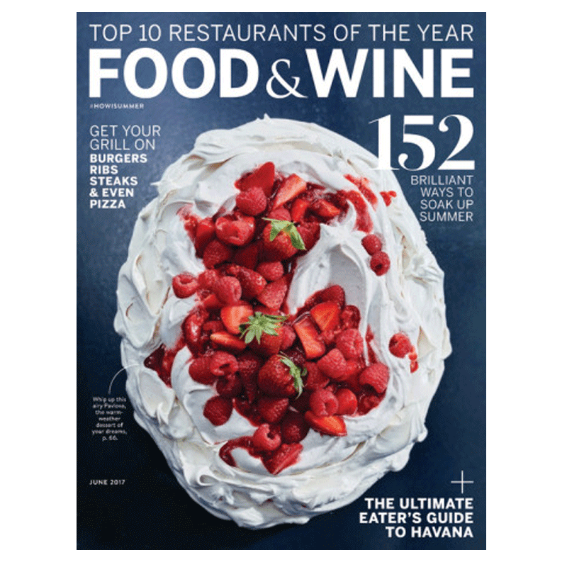 订阅Food & Wine 美国英文原版 美食与美酒杂志 年订12期 E226 年订12期