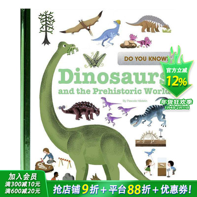 【预售】【Do You Know?】恐龙和史前世界Dinosaurs and the Prehistoric World 6-12岁少儿自然生物科普百科英文原版