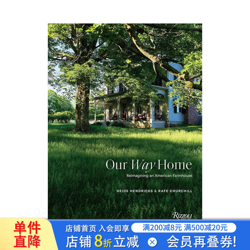【预售】英文原版 归途:重塑美国农舍 Our Way Home: Reimagining an American Farmhouse 英文建筑设计 正版进口书籍 善优图书
