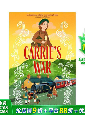 【预售】凯莉的战争 Carrie's War 英文儿童桥梁章节故事 英语拓展阅读进口书