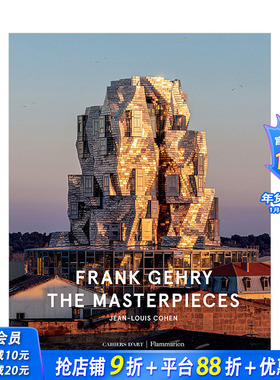 【预售】Frank Gehry弗兰克·盖里:大师之作 The Masterpieces 解构主义建筑设计画册 英文原版进口 图书