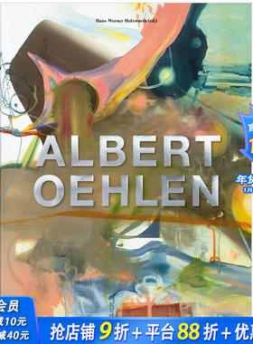 【现货】Albert Oehlen 阿尔伯特厄伦 英文原版艺术绘画画册作品集 大开本