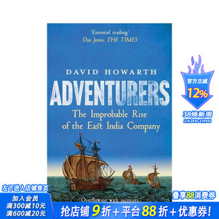 【预售】冒险家：东印度公司的崛起：1550-1650 Adventurers 原版英文人文历史 正版进口书