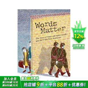 【现货】字斟句酌 Words Matter 英文儿童插画故事绘本 进口童书
