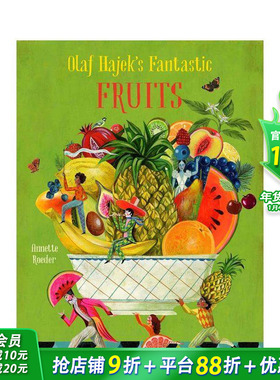 【现货】Olaf Hajek s Fantastic Fruits，奥拉夫·哈耶克的奇妙水果 插画艺术绘画 英文原版进口图书