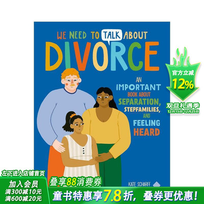 【现货】我们需要谈谈离婚这件事 We Need to Talk About Divorce 心理辅导 英文英语拓展阅读进口书