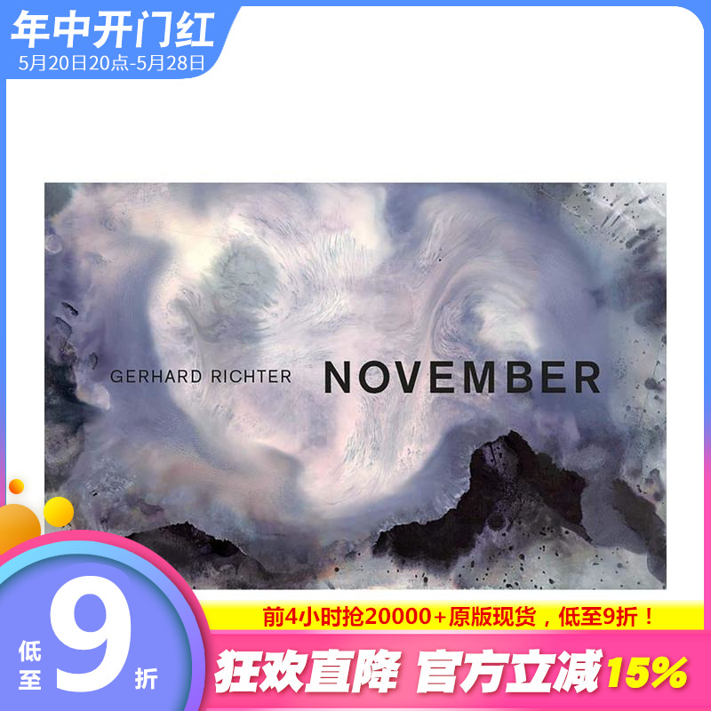 【预售】格哈德·里希特：十一月 Gerhard Richter: November原版英文艺术画册画集正版进口书