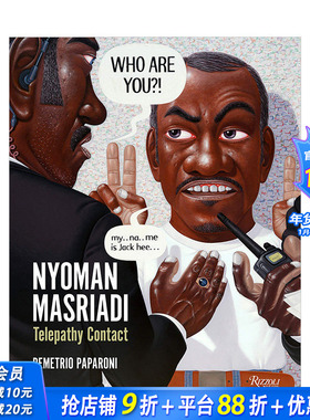 【现货】印尼艺术家纽曼·米斯尼亚迪作品集 Nyoman Masriadi:Telepathy Contact 艺术美术绘画册 英文原版进口