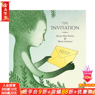 【预售】英文原版 邀请函 The Invitation 趣味想象力故事 精装艺术绘本 3岁+儿童英语进口图书 善优童书