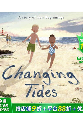 【预售】潮汐变幻 Changing Tides 英文儿童插画故事绘本 进口童书