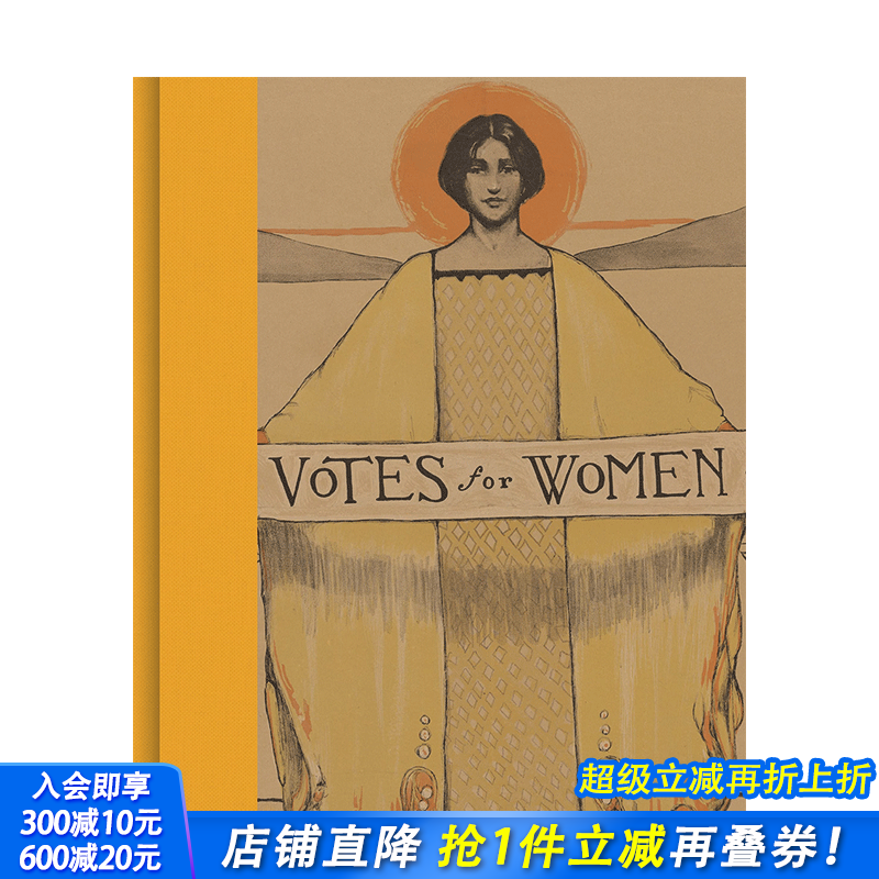 【预售】英文原版 为女性投票：坚持不懈的写照 Votes for Women: A Portrait of Persistence 英文插画原画设定集 正版进口书籍