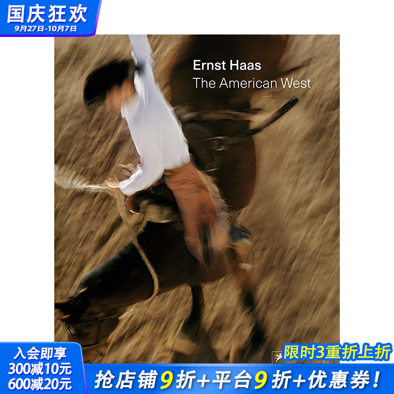 【现货】英文原版 色彩大师厄恩斯特·哈斯：美国西部 Ernst Haas: The American West摄影大师专辑 正版进口图书画册 善优图书