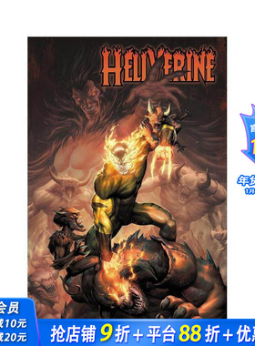 【预售】地狱金刚狼 卷2：地狱绿人 Hellverine Vol. 2: Hell Hulk Unleashed 原版英文漫画书 正版进口书