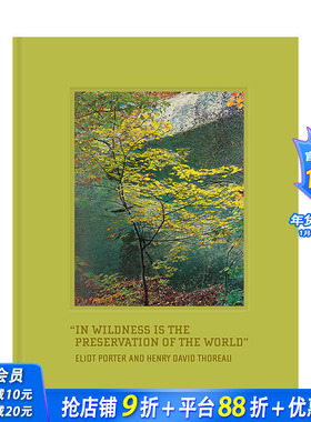 【现货】摄影师Eliot Porter 世界存于荒野In Wildness Is the Preservation of the World