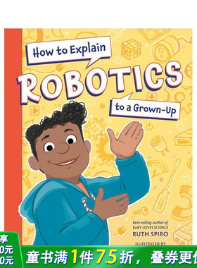 【现货】【小老师科学课堂】机器人科学篇 【HESG】How to Explain Robotics 英文儿童插画科普绘本进口书 美国STEM教育经典绘本
