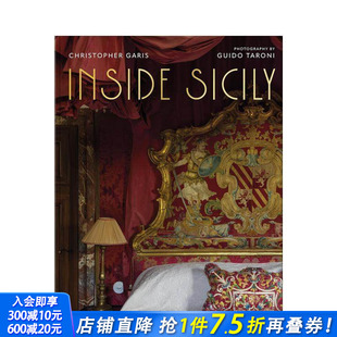 英文室内设计装 进口书 走进西西里：穿越时空 正版 白莲花度假村取景地 饰 Sicily Inside 岛居美学 预售