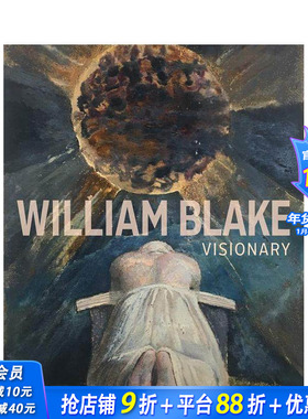 【预售】威廉·布莱克:有远见 William Blake:Visionary 原版英文艺术画册画集 正版进口书