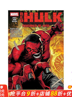 【预售】红浩克 卷1：战俘 Red Hulk Vol. 1: Prisoner of War 原版英文漫画书 正版进口书