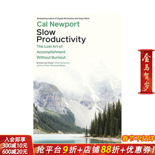 【预售】生产力低下 Slow Productivity 原版英文商业行销 正版进口书