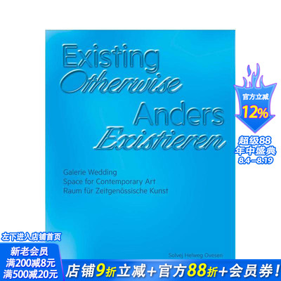 【预售】以其他方式存在 Existing Otherwise 原版英文艺术画册画集 正版进口书