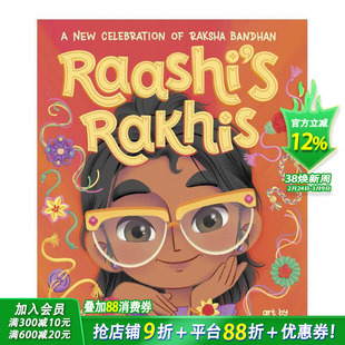 【预售】拉希的拉基斯 新的庆祝活动 Raashi's Rakhis: A New Celebra 英文儿童插画故事绘本 进口童书