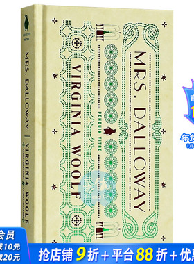 【现货】英文原版 达洛维夫人 【Penguin Vitae】Mrs. Dalloway 英文小说文学 正版进口 善优图书