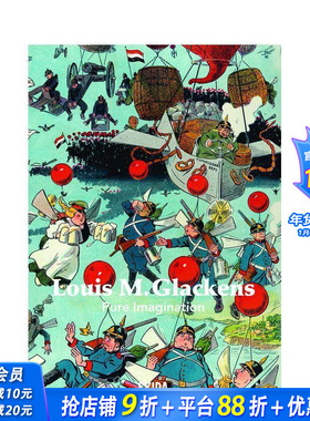 【现货】路易斯 M.格拉肯斯：纯粹想象 Louis M. Glackens Pure Imagination 原版英文艺术画册画集 正版进口书