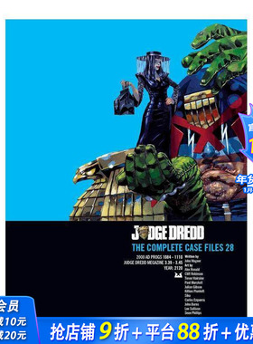 【预售】爵德判官：第 28 版：完整案件档案 Judge Dredd: v. 28: The Complete Case Files 原版英文漫画书 正版进口书