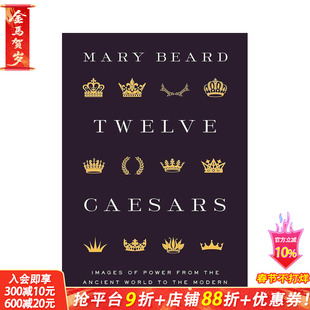 【现货】十二凯撒:从古代世界到现代的权力形象 Twelve Caesars 原版英文艺术画册画集 正版进口书