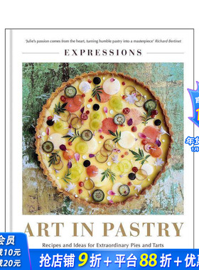 【现货】英文原版 表达：糕点装饰艺术Expressions: Art in Pastry 餐饮甜品烹饪食谱指南 正版进口图书画册 善优图书