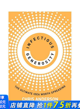 【预售】富有感染力的慷慨 Infectious Generosity “比尔盖茨夏季书单”“TED Talks策展人” 原版英文心灵励志 正版进口书