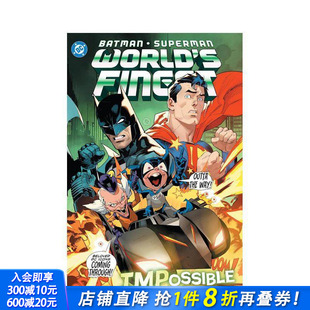 World 原版 Finest 卷6 Batman 进口书 DC漫画 正版 超人：世界之巅 平装 Superman Vol. 英文漫画书 蝙蝠侠 预售