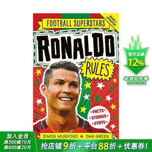 【现货】英文原版 足球明星特辑：C罗（罗纳尔多）【Football Superstars】Ronaldo Rules 6岁+儿童英语初级