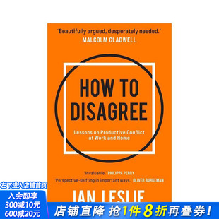 【现货】英文原版 如何不同意:工作和家庭里频发冲突的教训 How to Disagree 社会科学 正版进口图书画册 善优图书