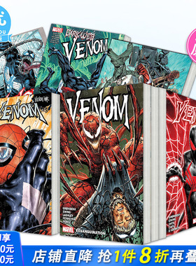 【现货多册选拍】英文漫画 毒液 卷1-8册 Venom by Al Ewing & RAM V:RECURSION/Deviatio/Dark Web/VENOM WAR 原版正版进口书