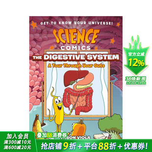 【现货】消化系统：肠道之旅 【Science Comics】The Digestive System: A Tour Through Your Guts英文儿童漫画科普故事进口童书