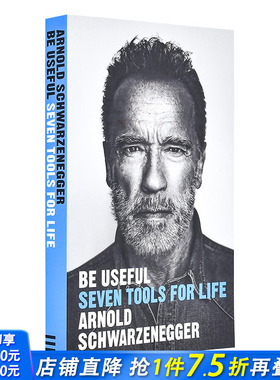【预售】【阿诺德·史瓦辛格】力所能及 【Arnold Schwarzenegger】Be Useful 原版英文传记 正版进口书籍 善优图书