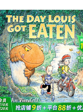 【现货】路易斯被吃掉的那天 The Day Louis Got Eaten英文儿童故事英文原版正版进口图书