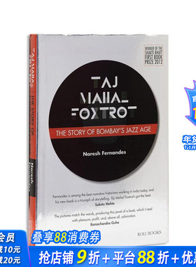【预售】泰姬陵狐步舞：孟买爵士时代的故事 Taj Mahal Foxtrot : The Story of Bombay's Jazz Age 原版英文音乐 正版进口书