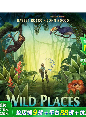 【预售】荒野：博物学家大卫·阿滕伯勒的一生 The Life of Naturalist David Attenborough 英文儿童插画故事绘本 进口童书