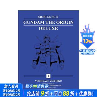 【预售】机动战士高达：THE ORIGIN豪华典藏版 1 Mobile Suit Gundam: THE ORIGIN Deluxe 1 原版英文漫画书 正版进口书