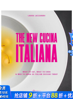 【预售】新意大利菜 The New Cucina Italiana 原版英文餐饮生活美食 正版进口书