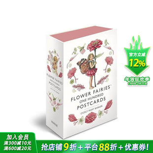 【预售】Flower Fairies One Hundred Postcards,花仙子:100张明信片 英文原版图书籍进口正版 Warne 儿童趣味