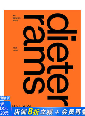 【现货】迪特·拉姆斯作品集 Dieter Rams: The Complete Works  英文工业产品设计 正版进口书籍画册 善优图书